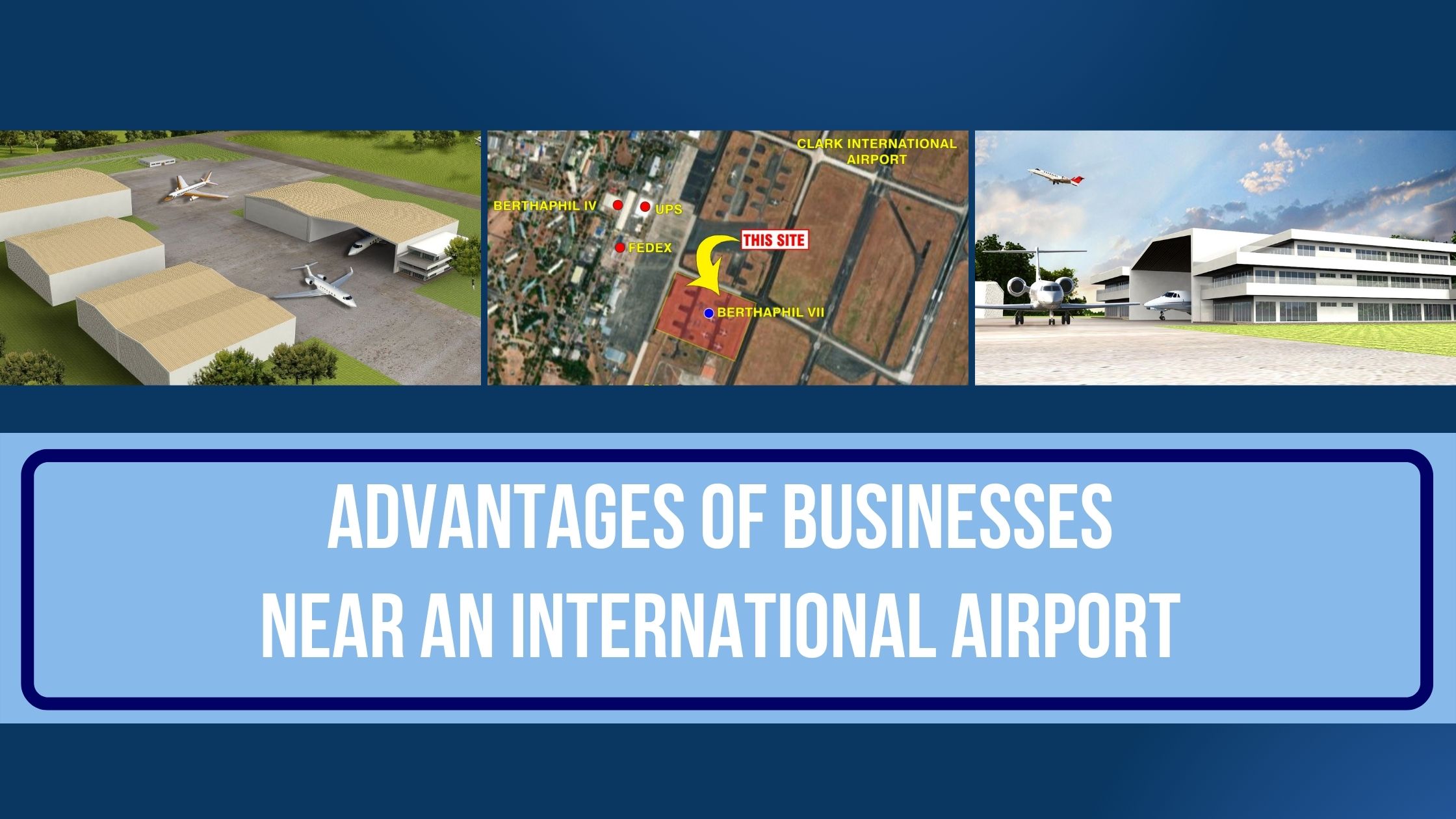 Advantages of Businesses Near an International Airport	